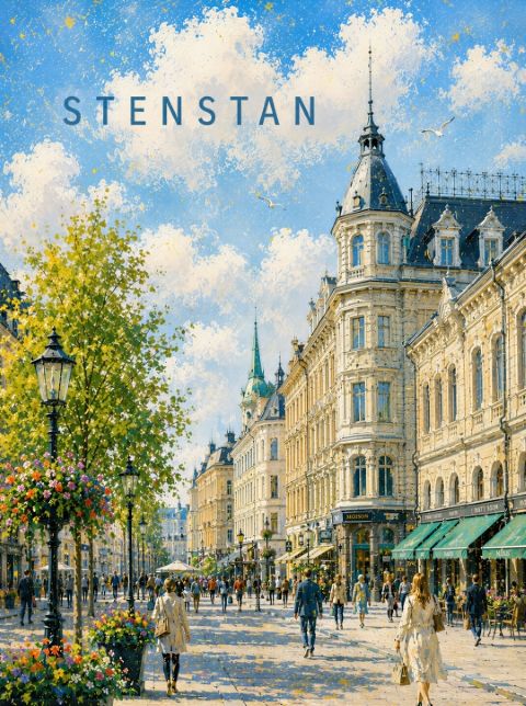 Poster - Stenstan Stadsäng