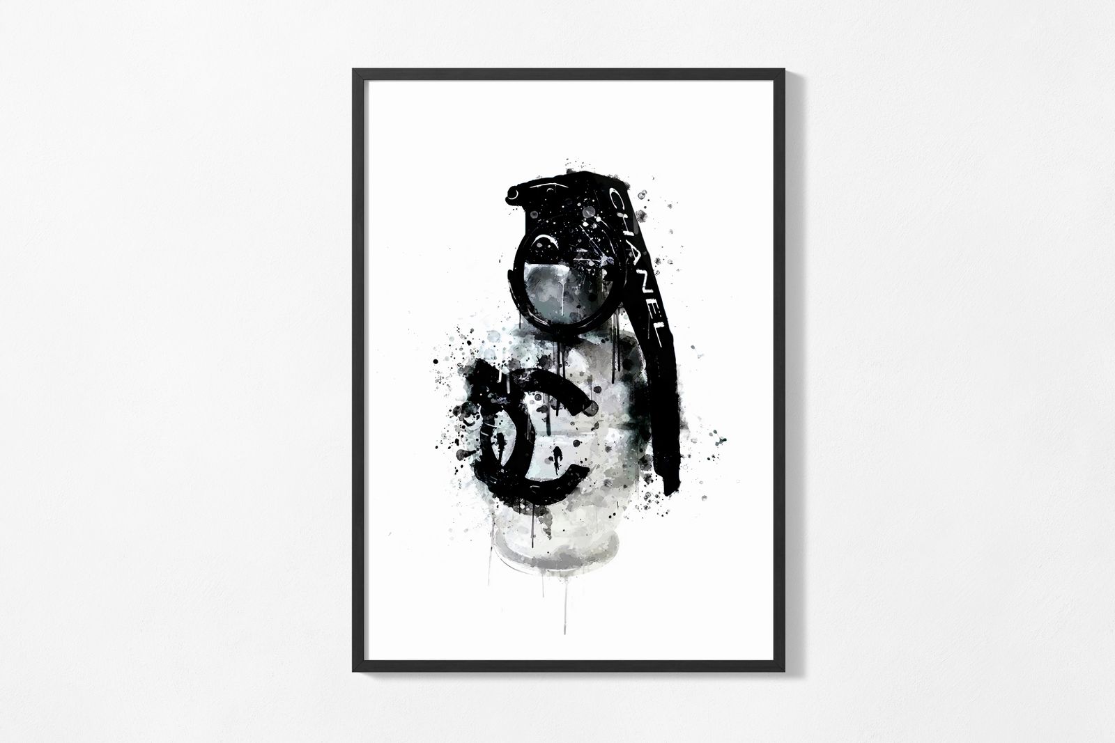 Poster - Chanel Granat
