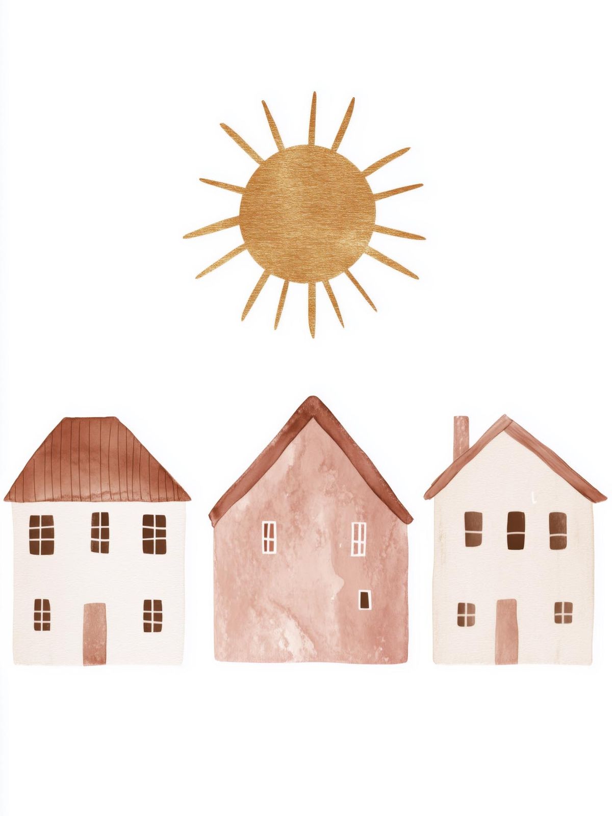 Poster - Sol och Hus