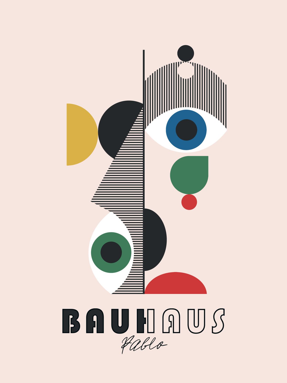 Poster - Bauhaus Pablo