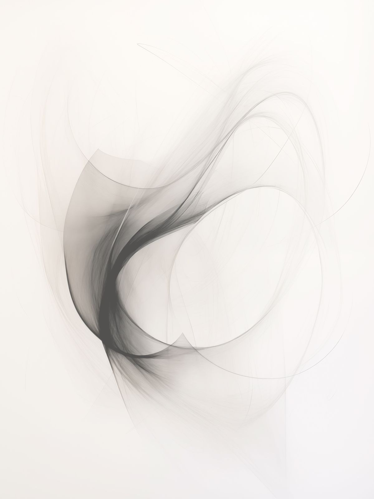 Poster - Abstrakt Flöde