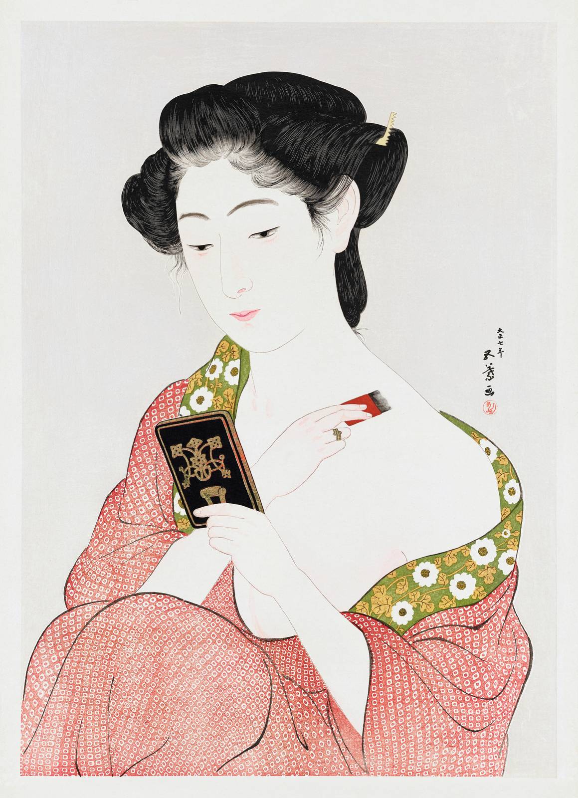 Poster - Japansk Konst Kvinna