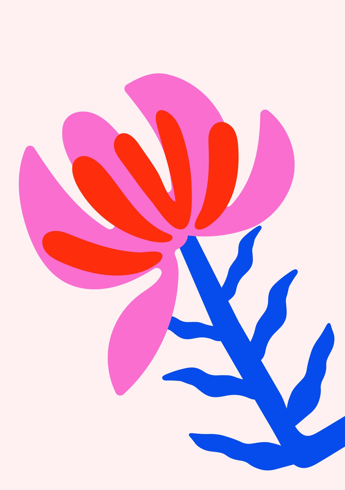 Poster - Levande Blomdesign
