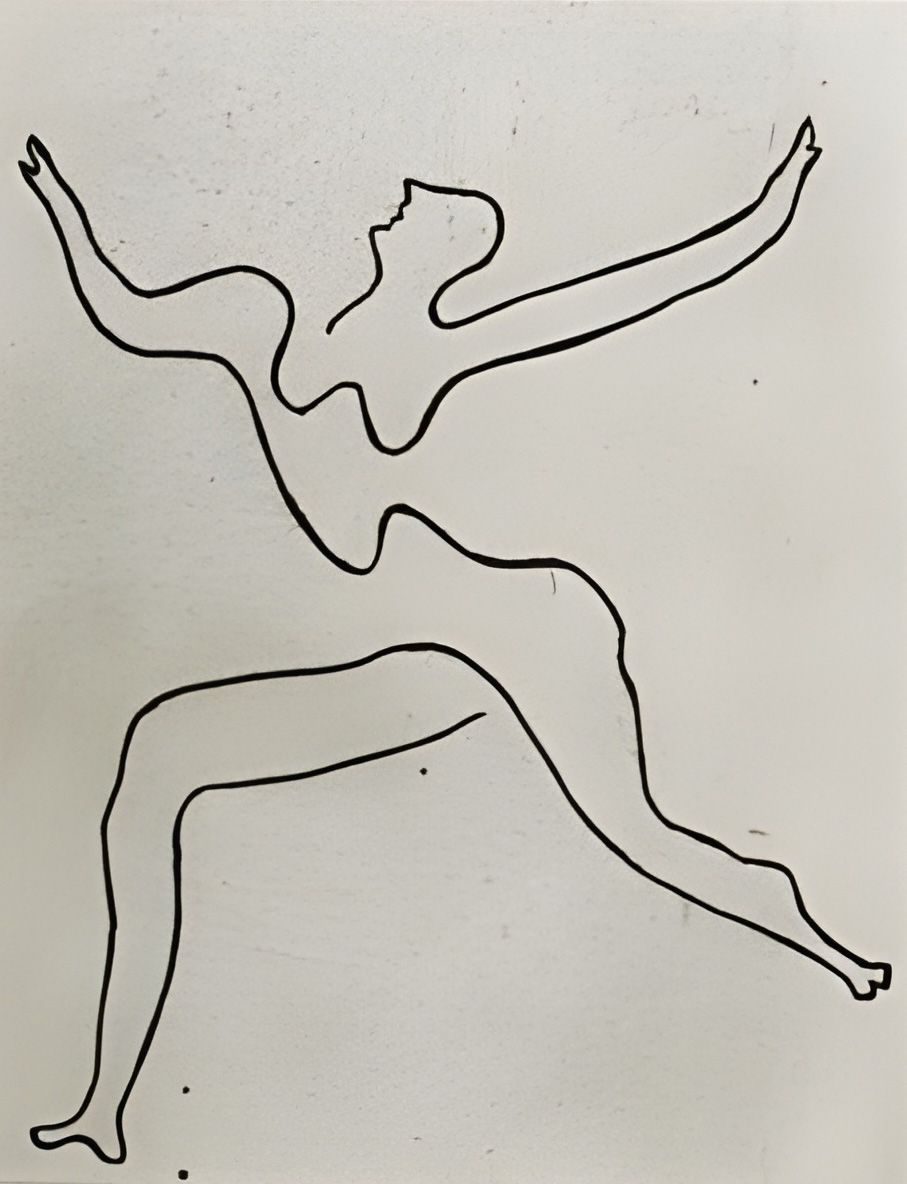 Poster - Abstrakt Liner Art