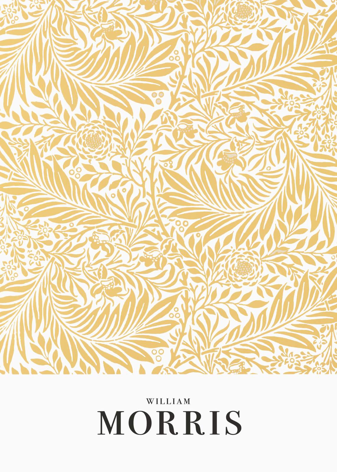 Poster - William Morris Botanisk
