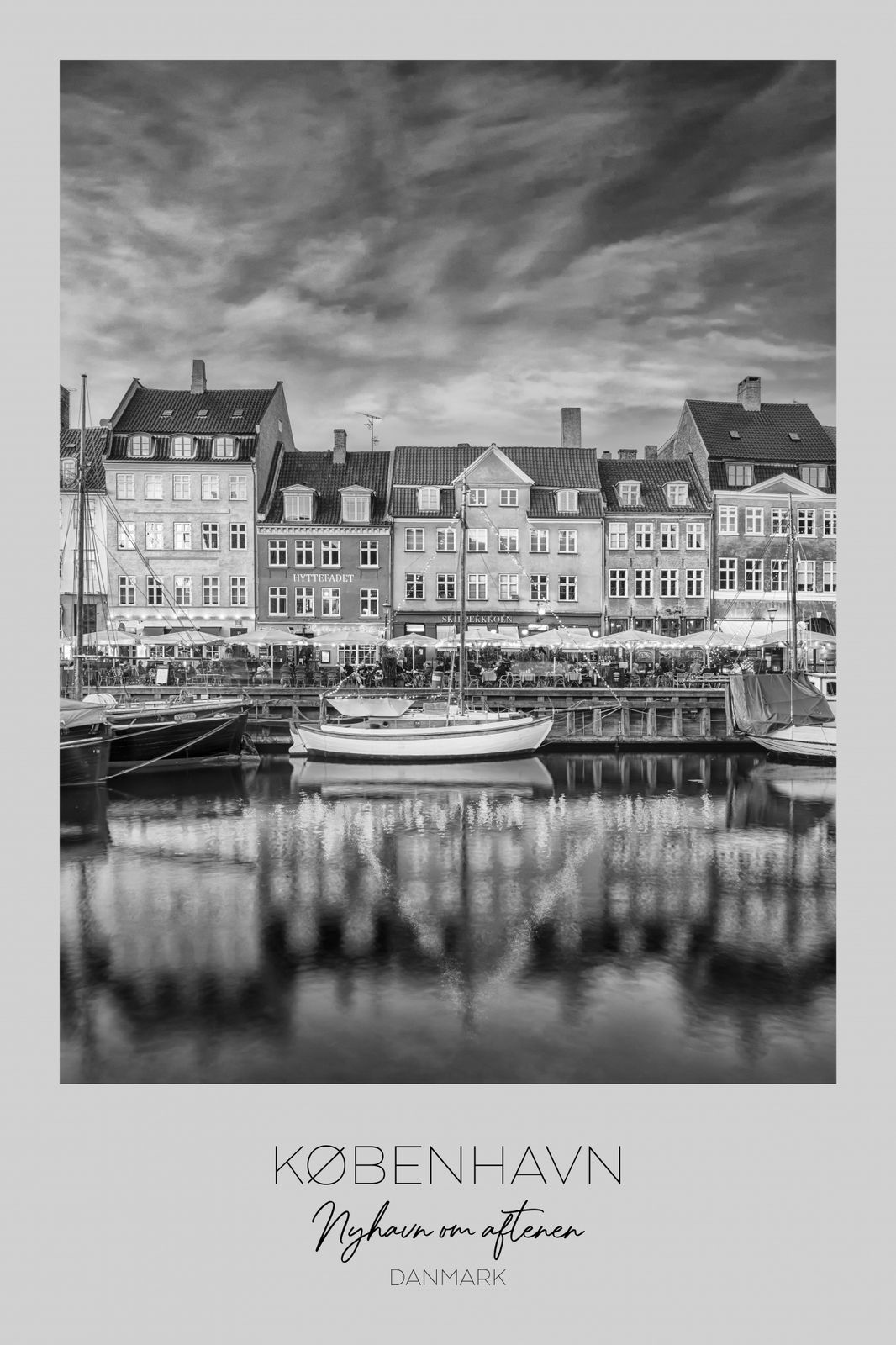 Poster - Nyhavn Reflektion
