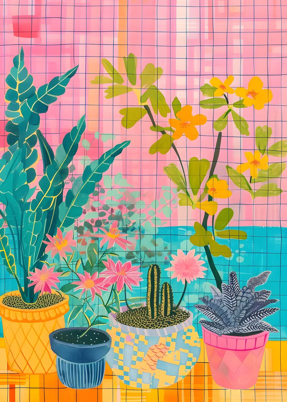 Poster - Levande Botanisk Konst