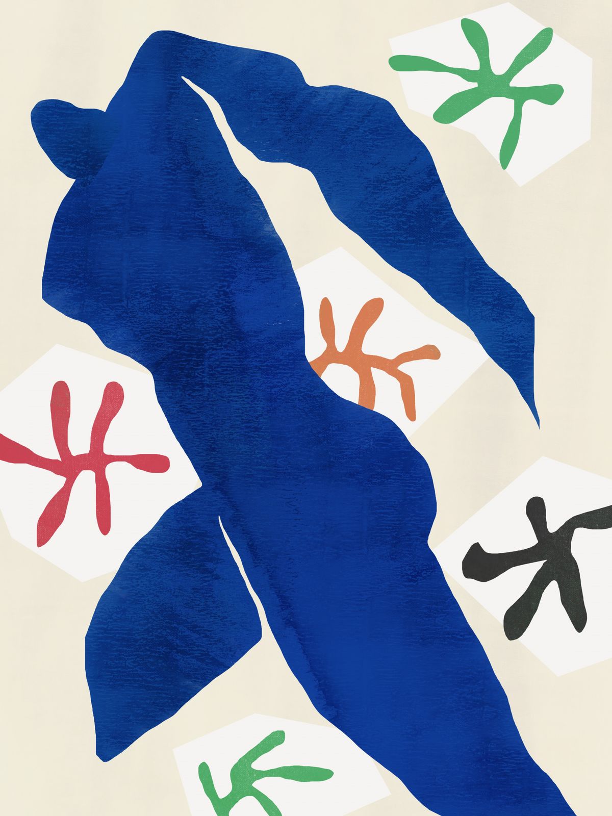Poster - Simbassängen av Henri Matisse