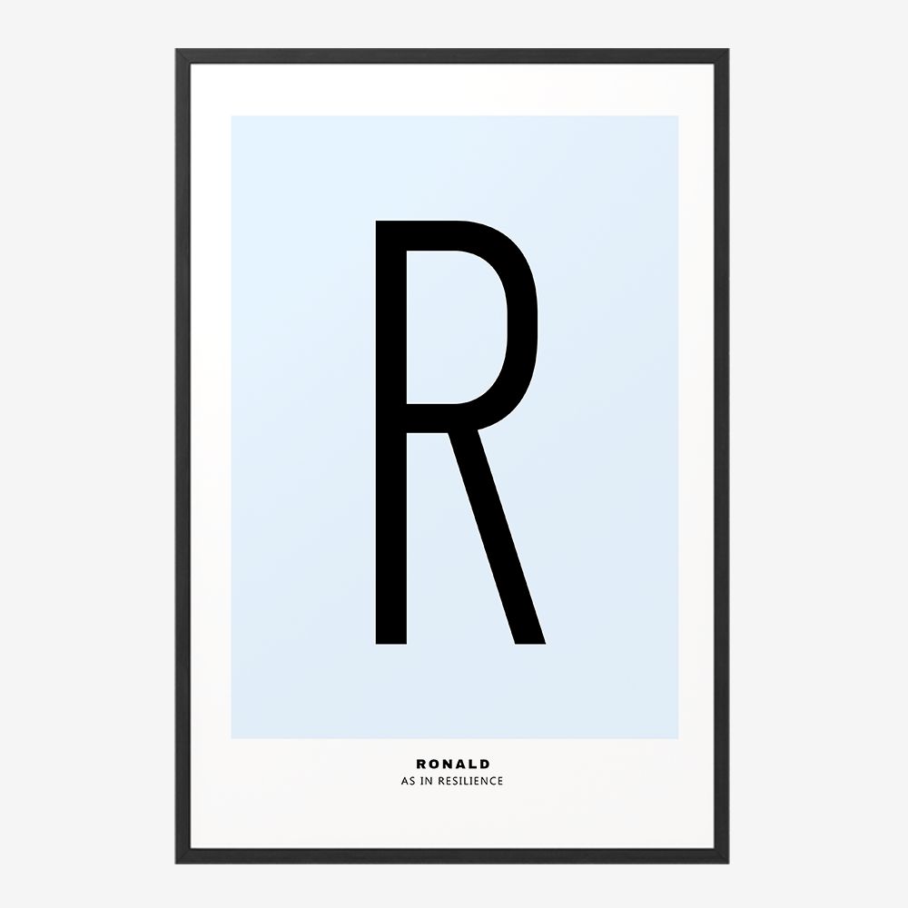 Personlig affisch - Ronald