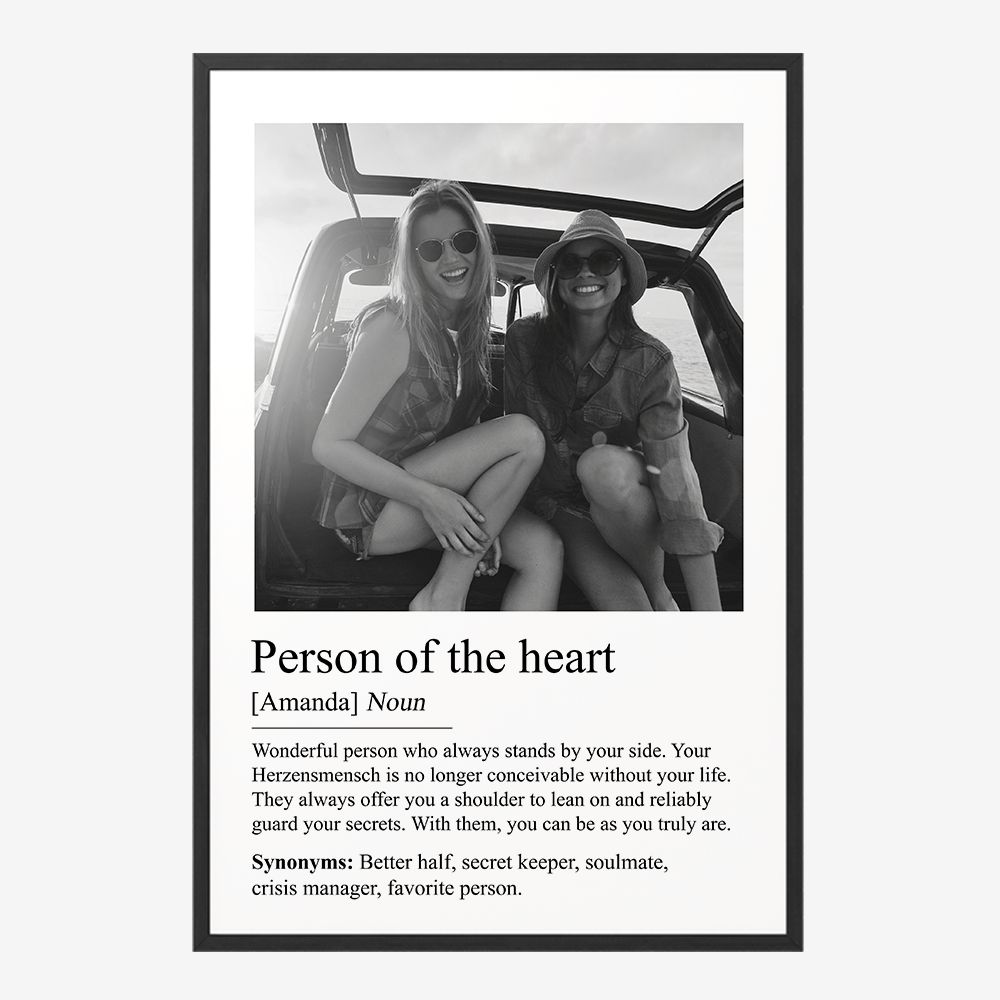 Personligt Poster - Hjärtats Person