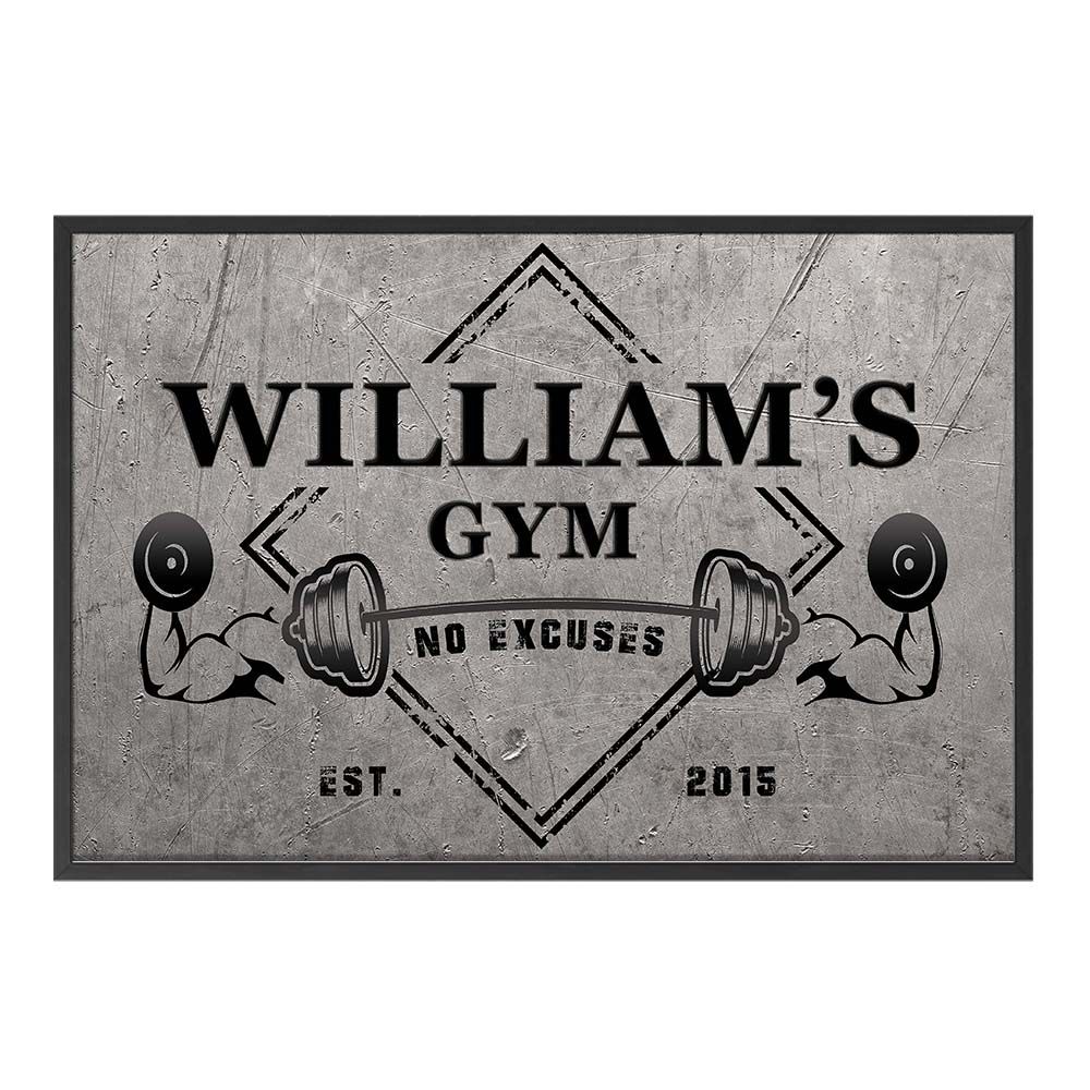 Personlig affisch - William's Gym