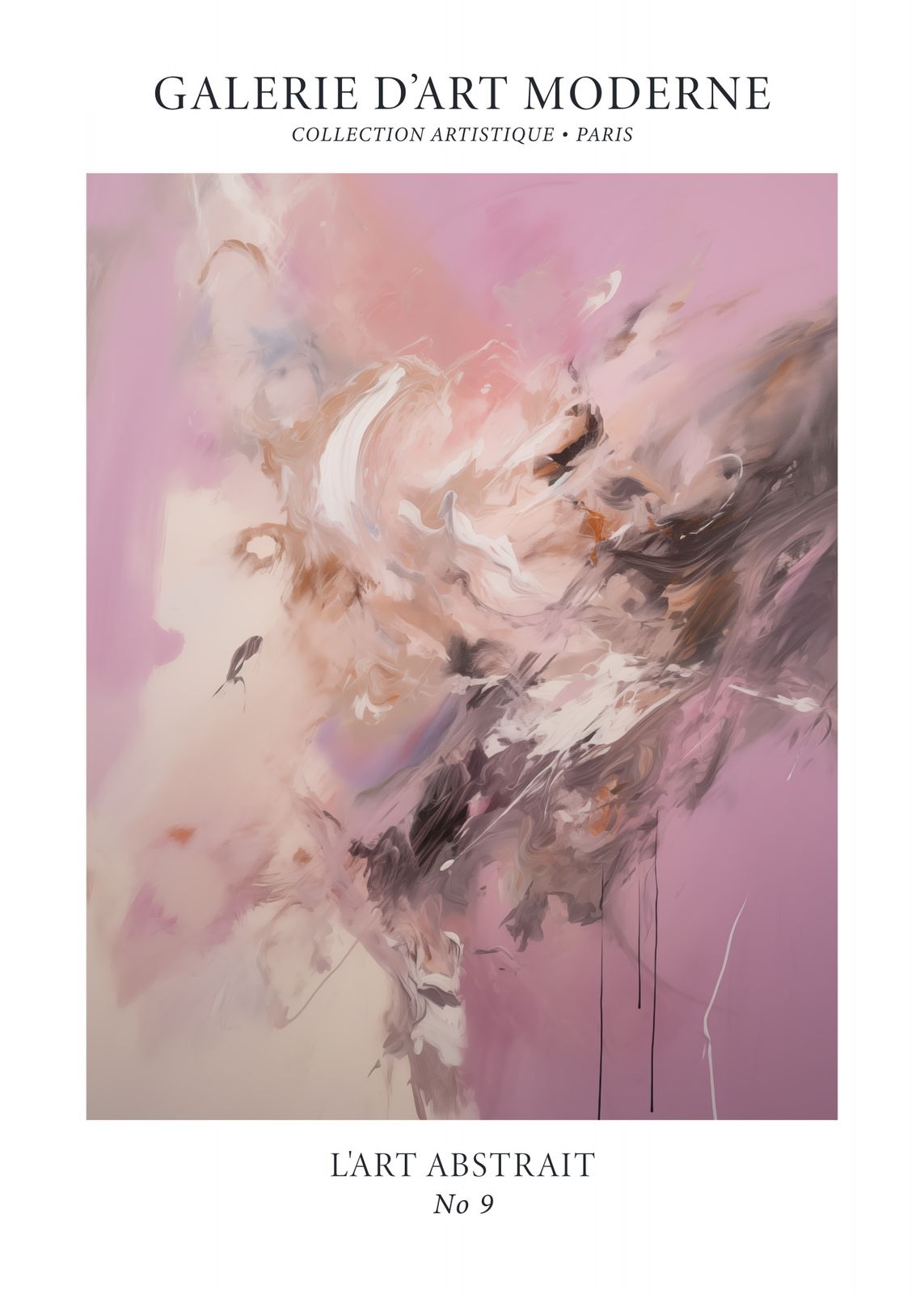Affisch - L'Art Abstrait No. 9