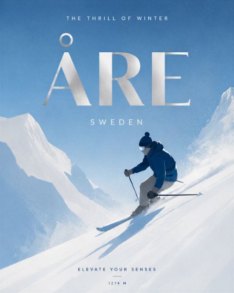 Poster - Åre Skiäventyr