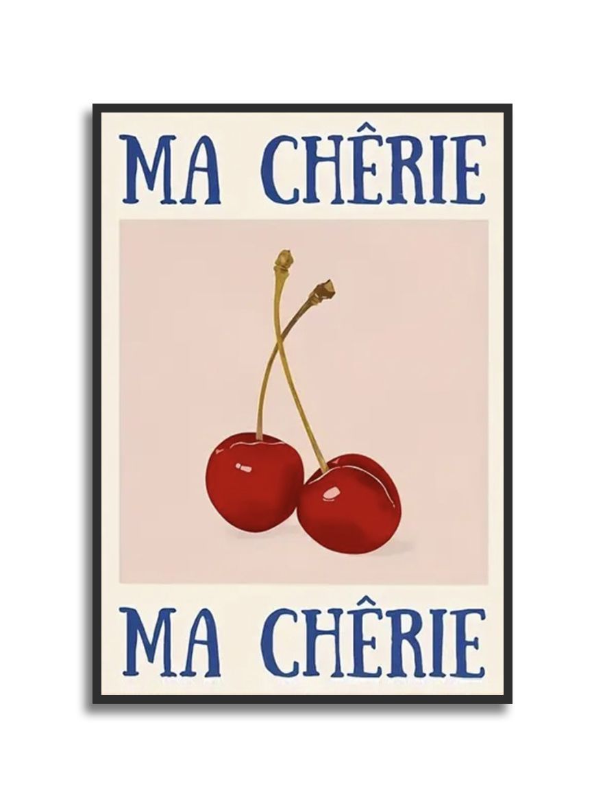 Affisch - Ma Chérie Cherries