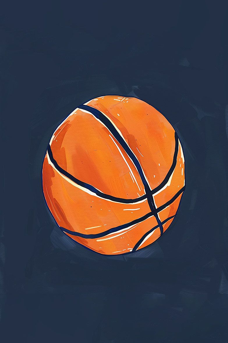 Affisch - Basketkonst