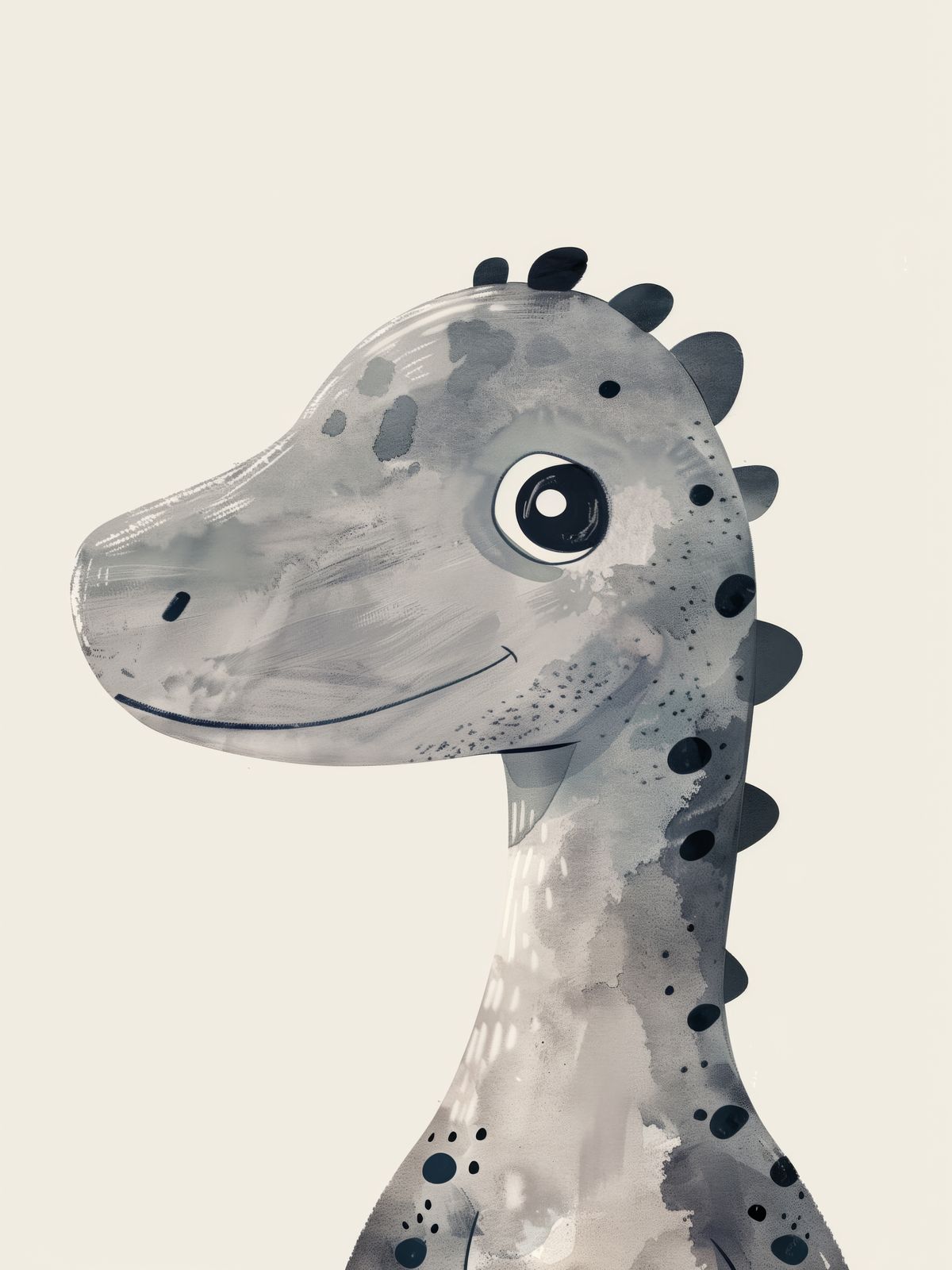 Poster - Dinosaurie Illustration