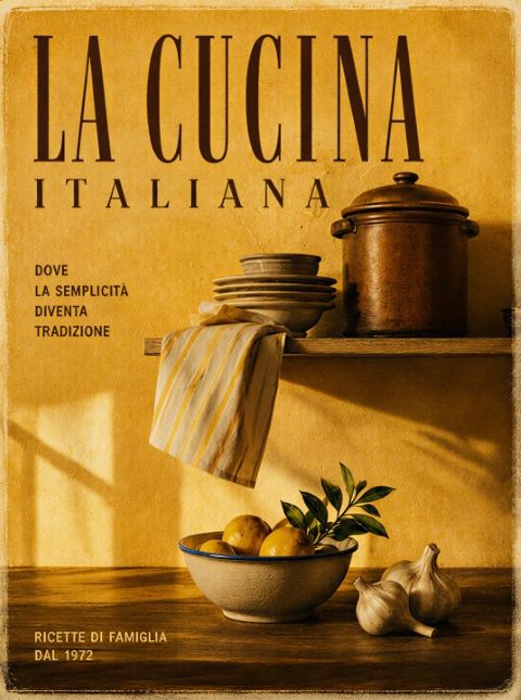 Poster - La Cucina Italiana
