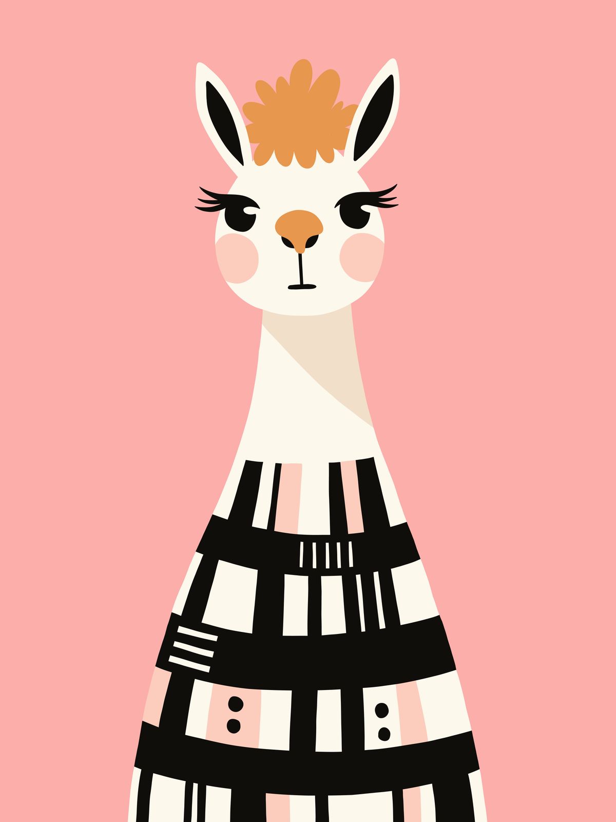 Poster - Stilfull Lama