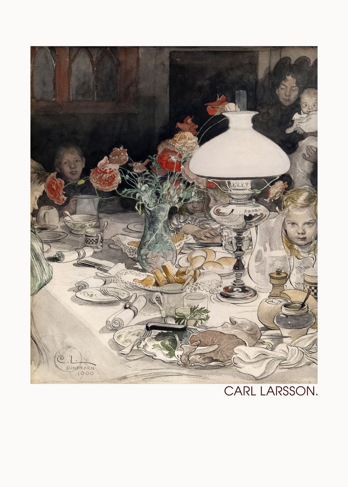 Poster - Carl Larsson Konstverk