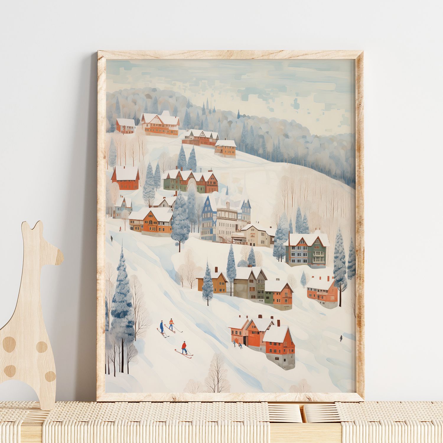Poster - Vinter Skiby