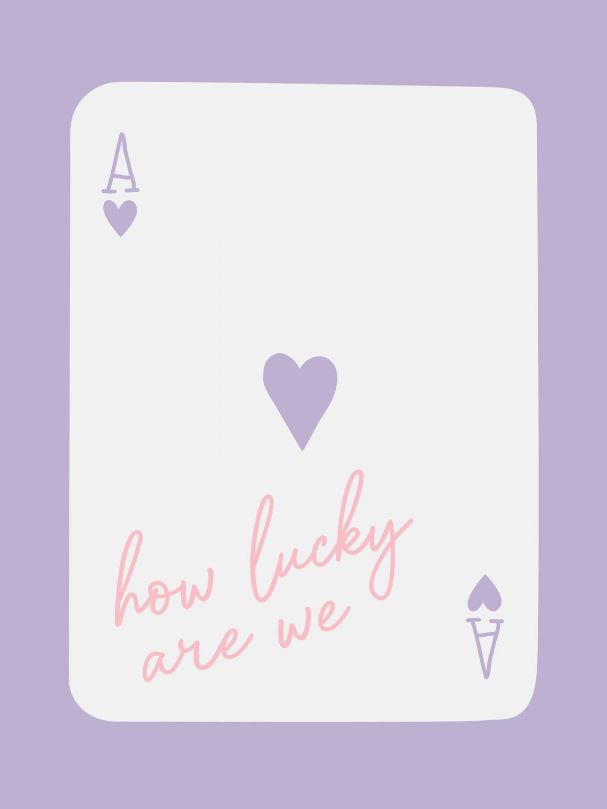 Poster - How Lucky Are We