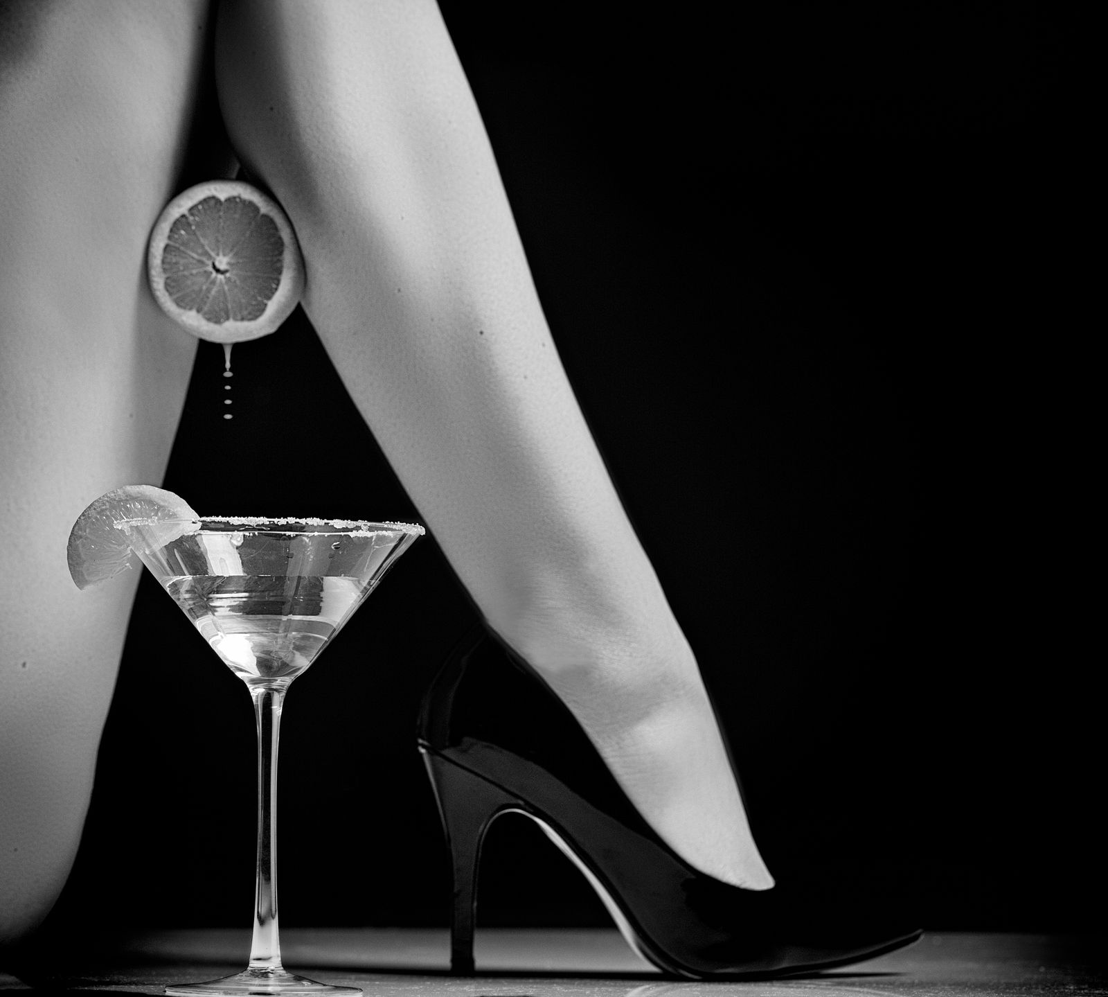 Poster - Elegant Citrus Martini