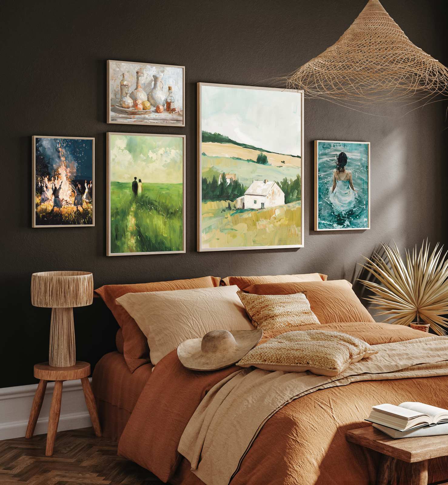 Poster - Konstsamling / Set of 5