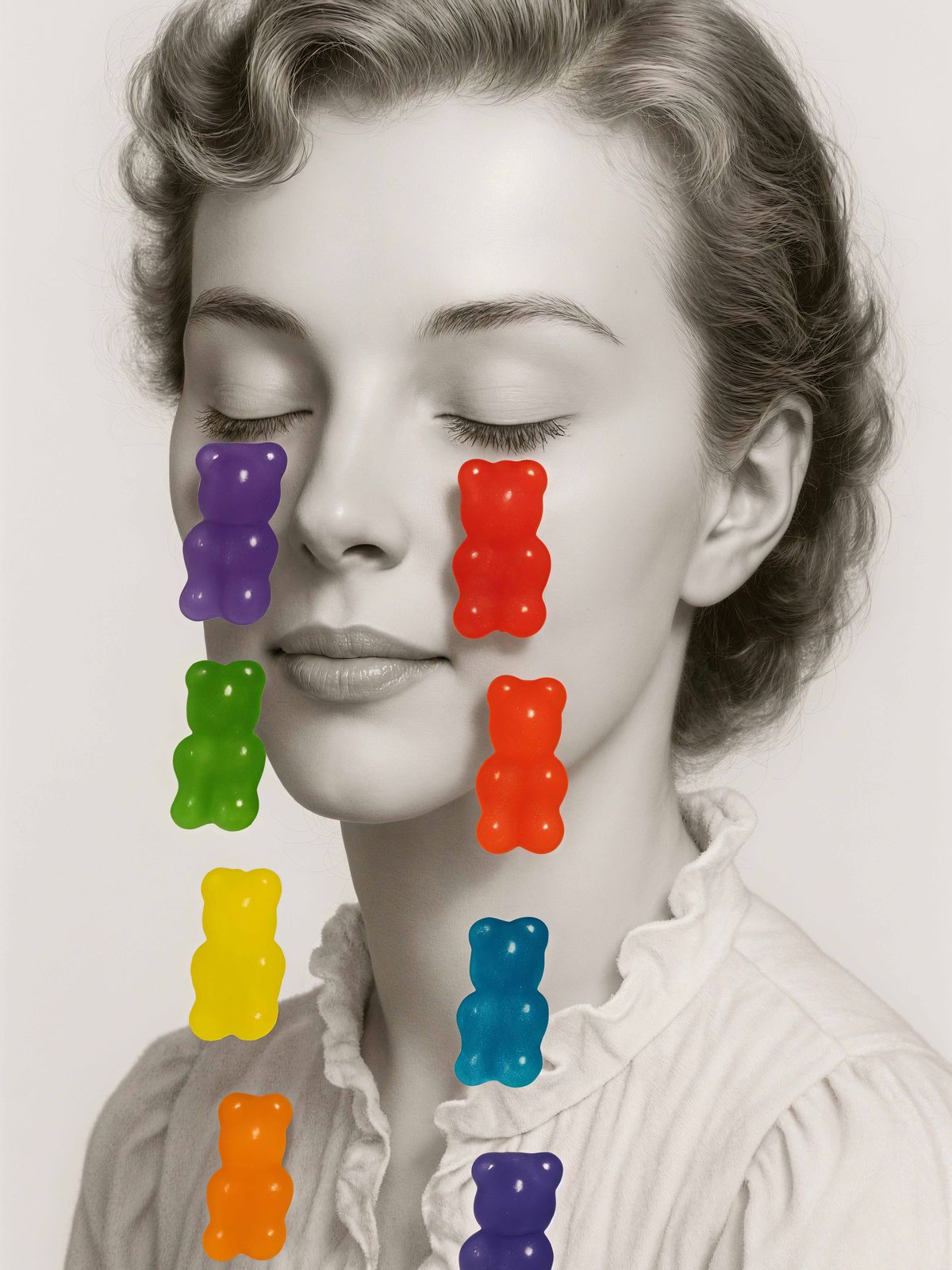 Poster - Gummibjörns porträtt