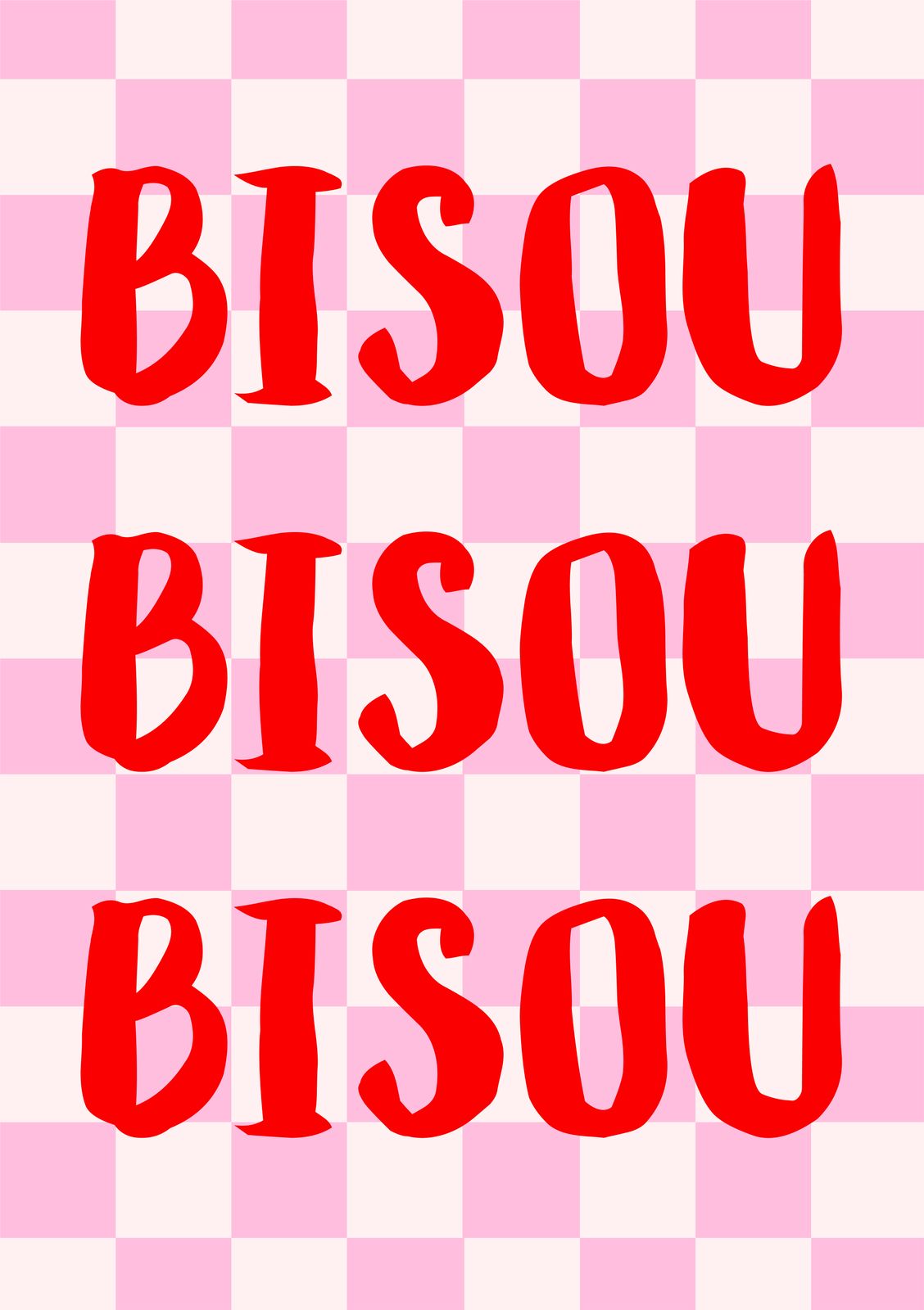 Poster - Bisou Grafisk Design