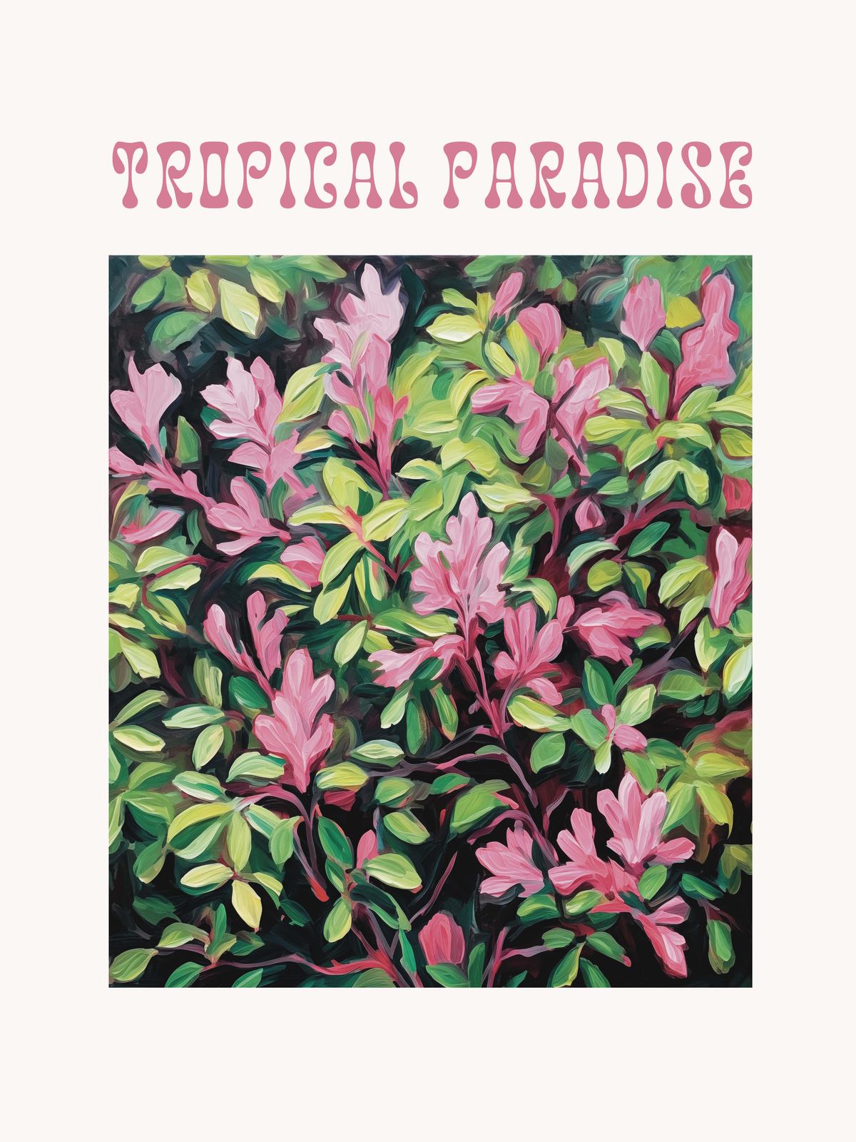 Poster - Tropiskt Paradis