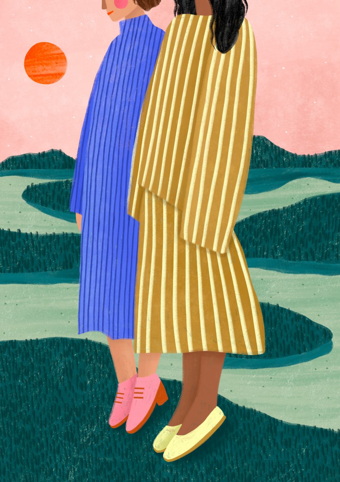 Poster - Randiga Silhuetter