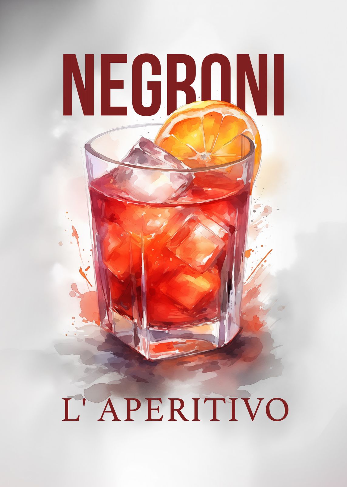 Poster - Negroni L' Aperitivo