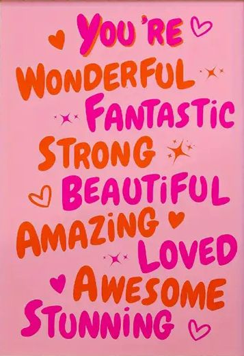 Poster - Inspirerande ord