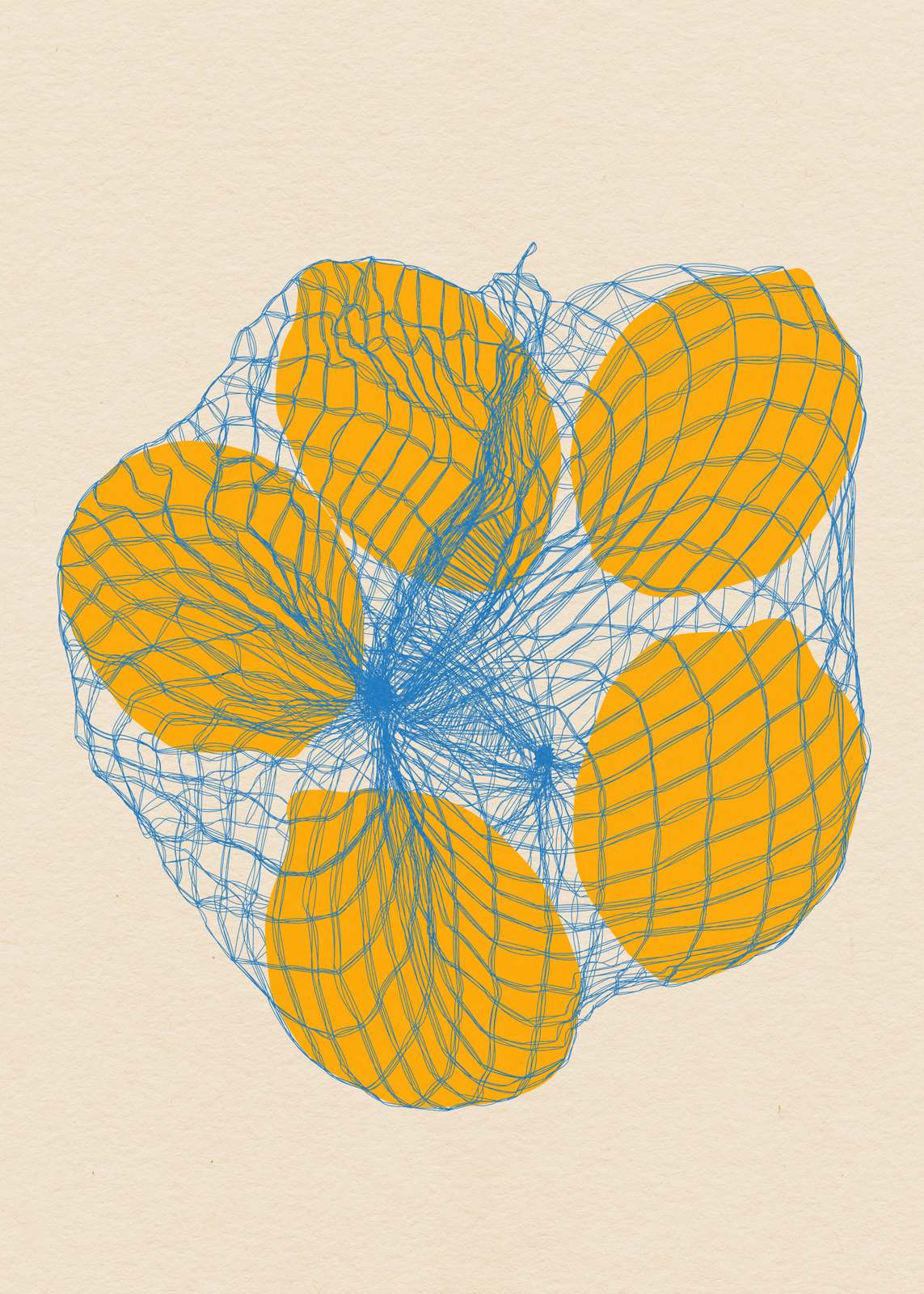 Poster - Mesh Citroner