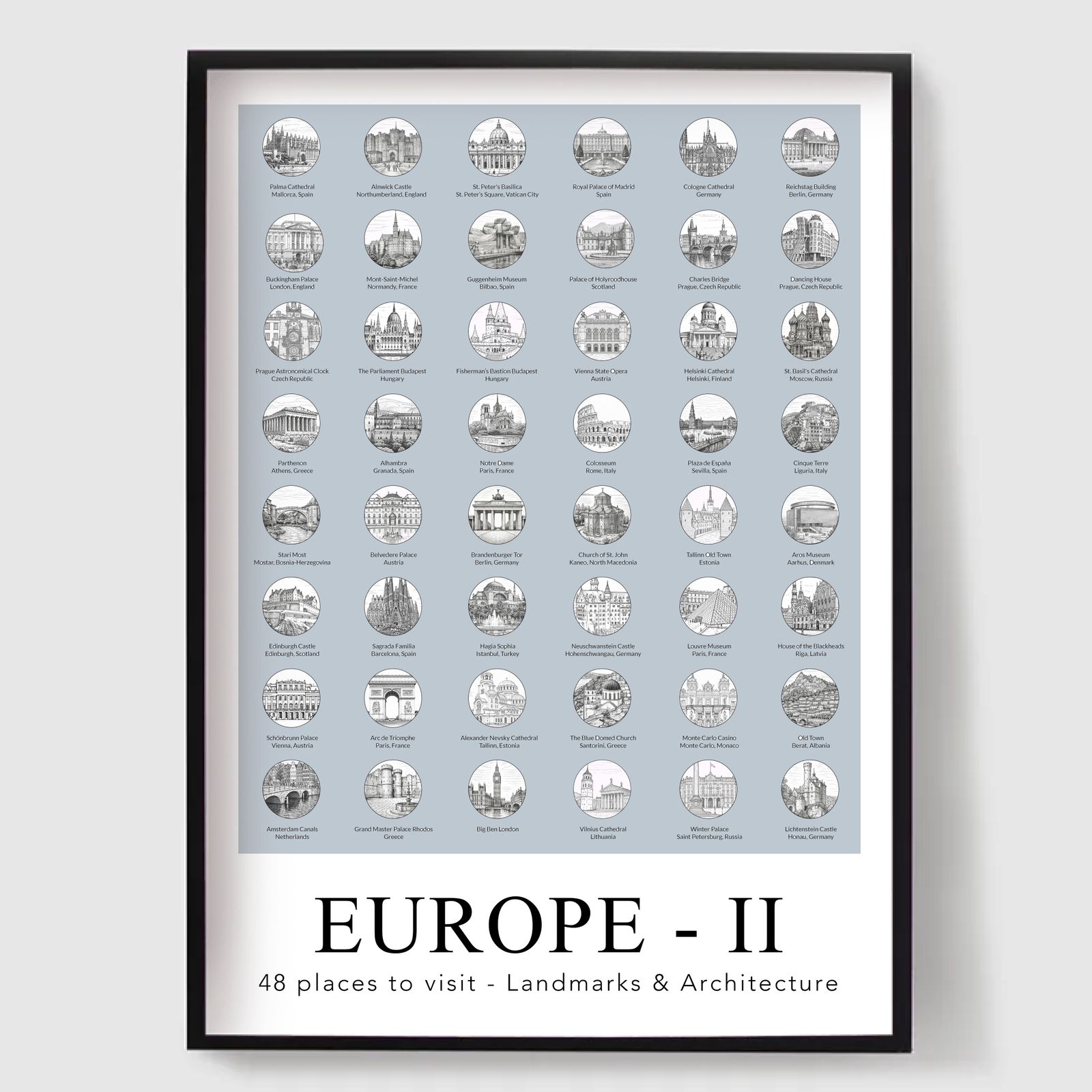 "Europa II - 48 platser att besöka - Landmärken & Arkitektur"