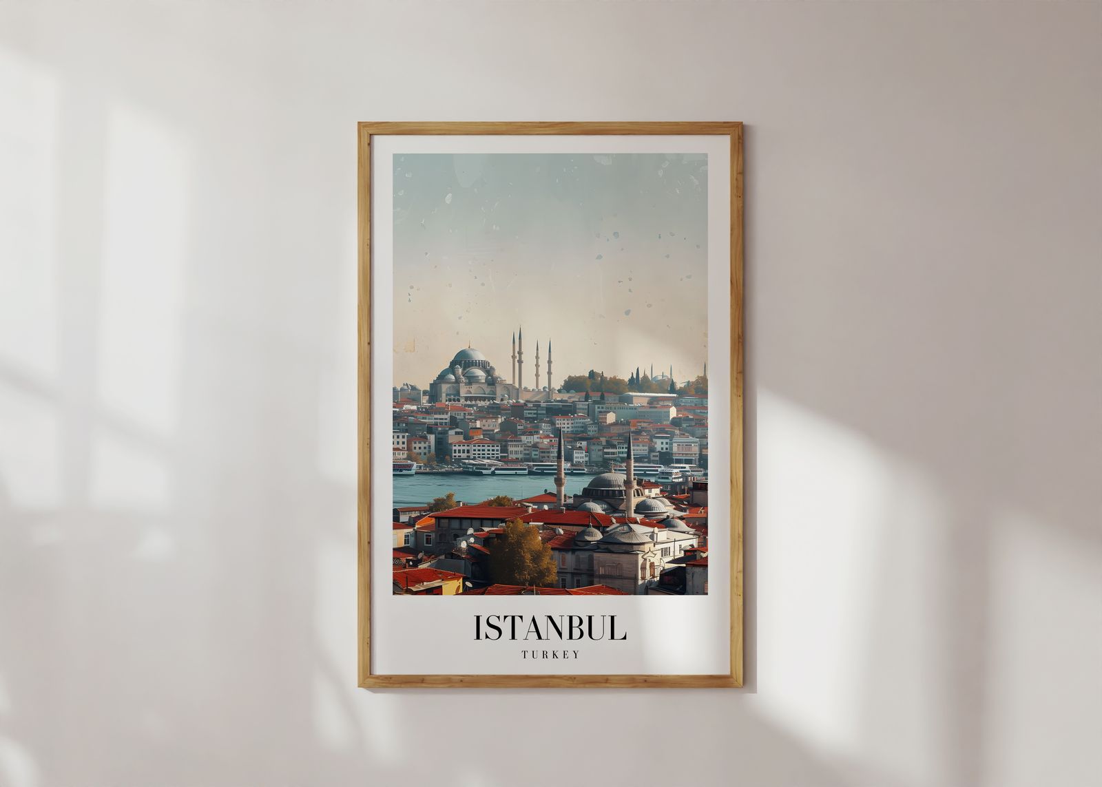 Poster - Istanbul stadslandskap