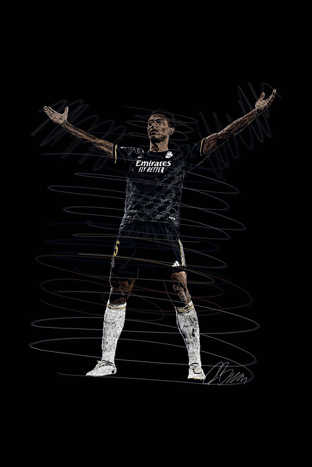 Poster - Fotbollsfirande
