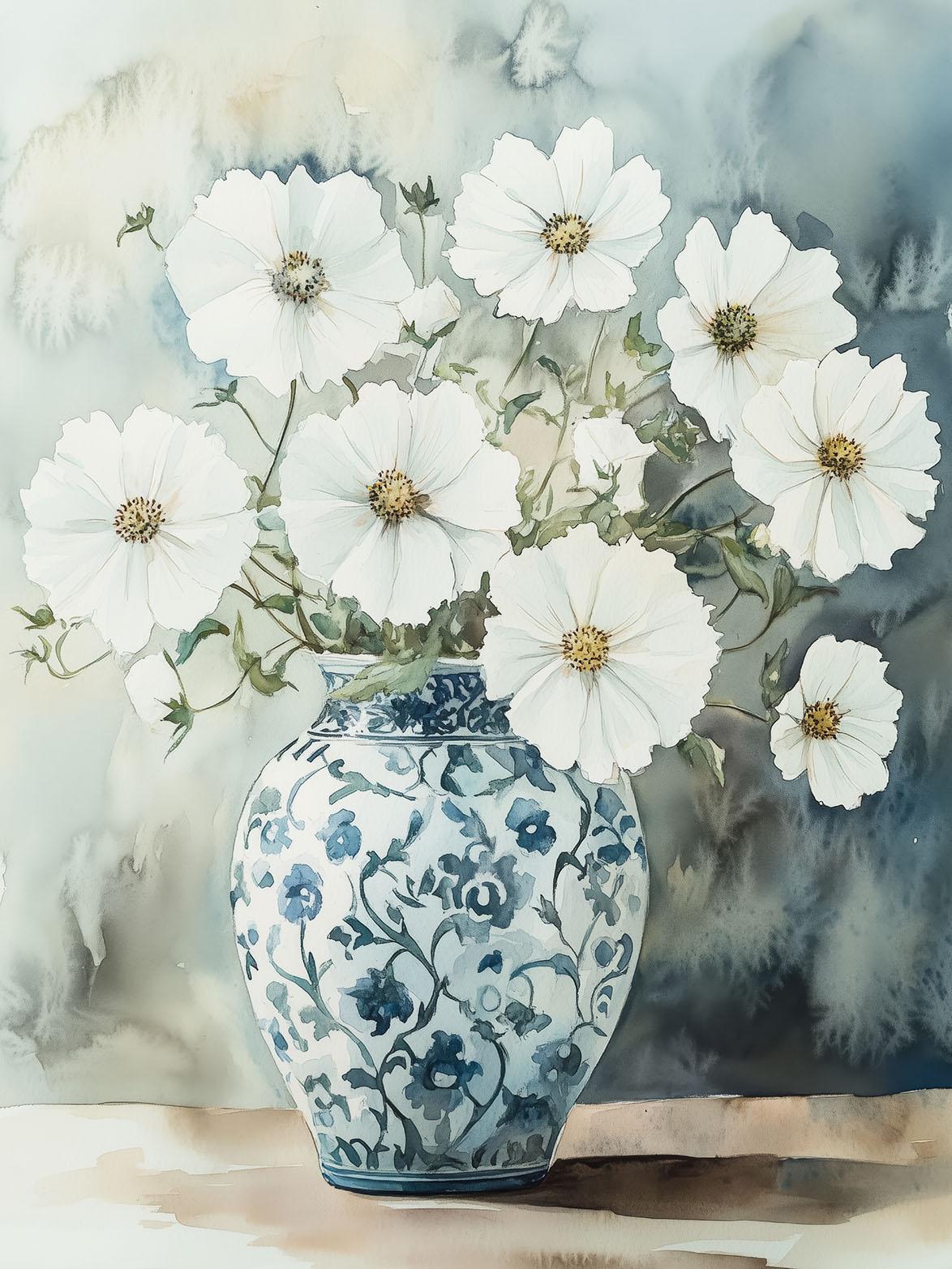 Poster - Blomvas