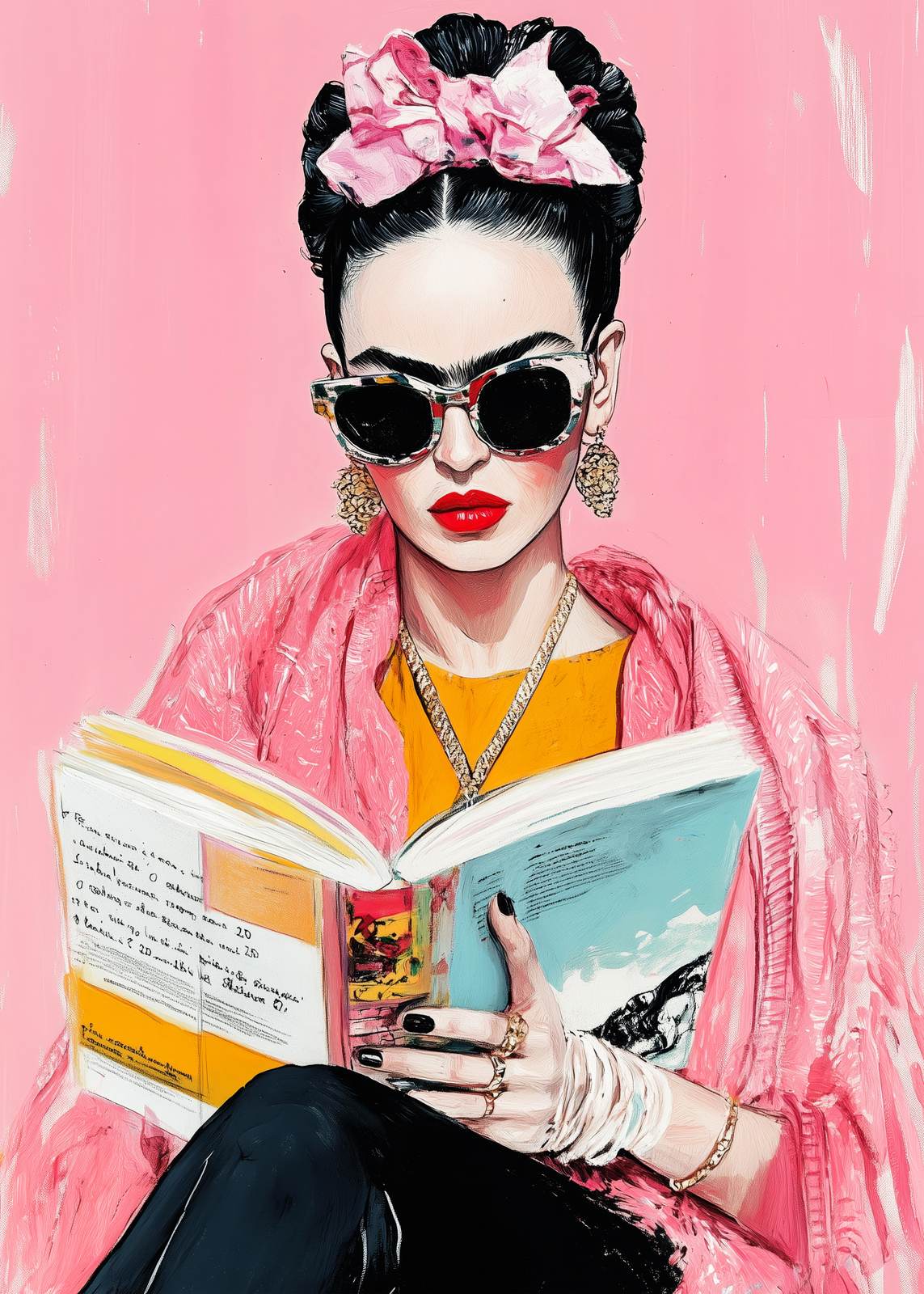 Poster - Frida Läser