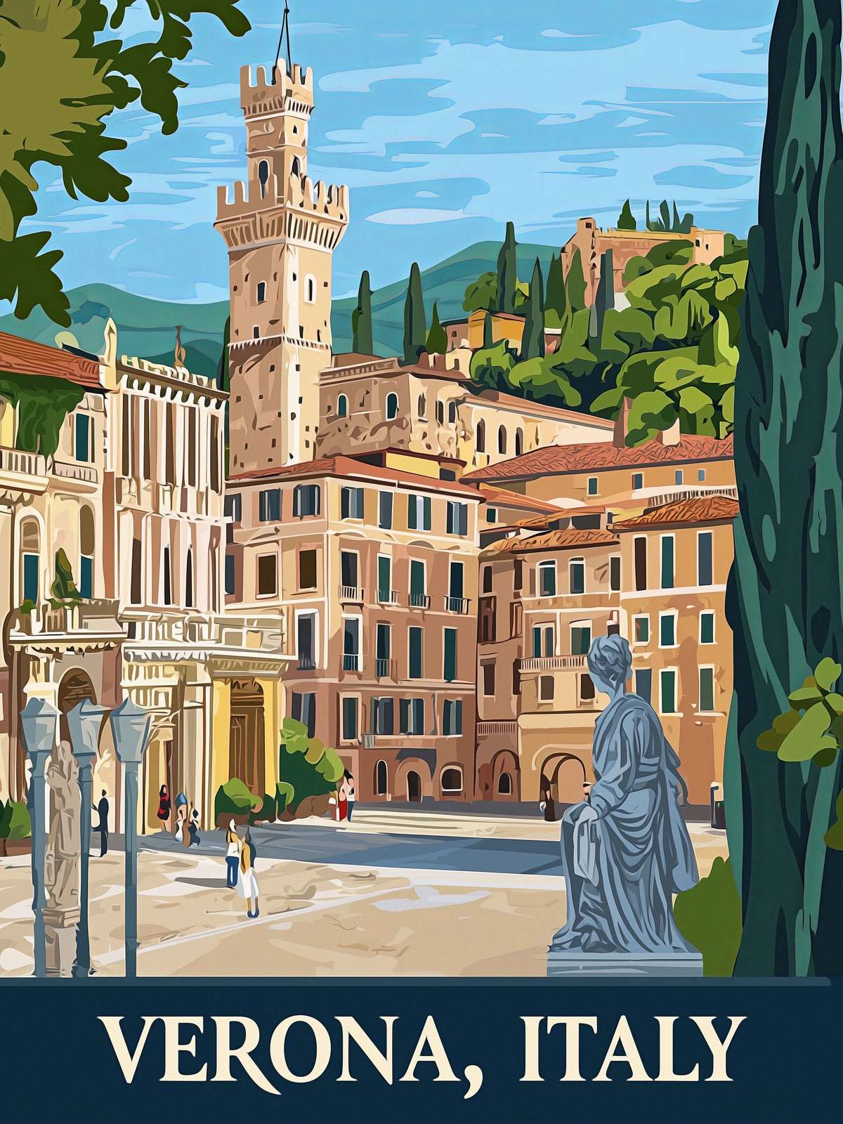 Poster - Verona Italien