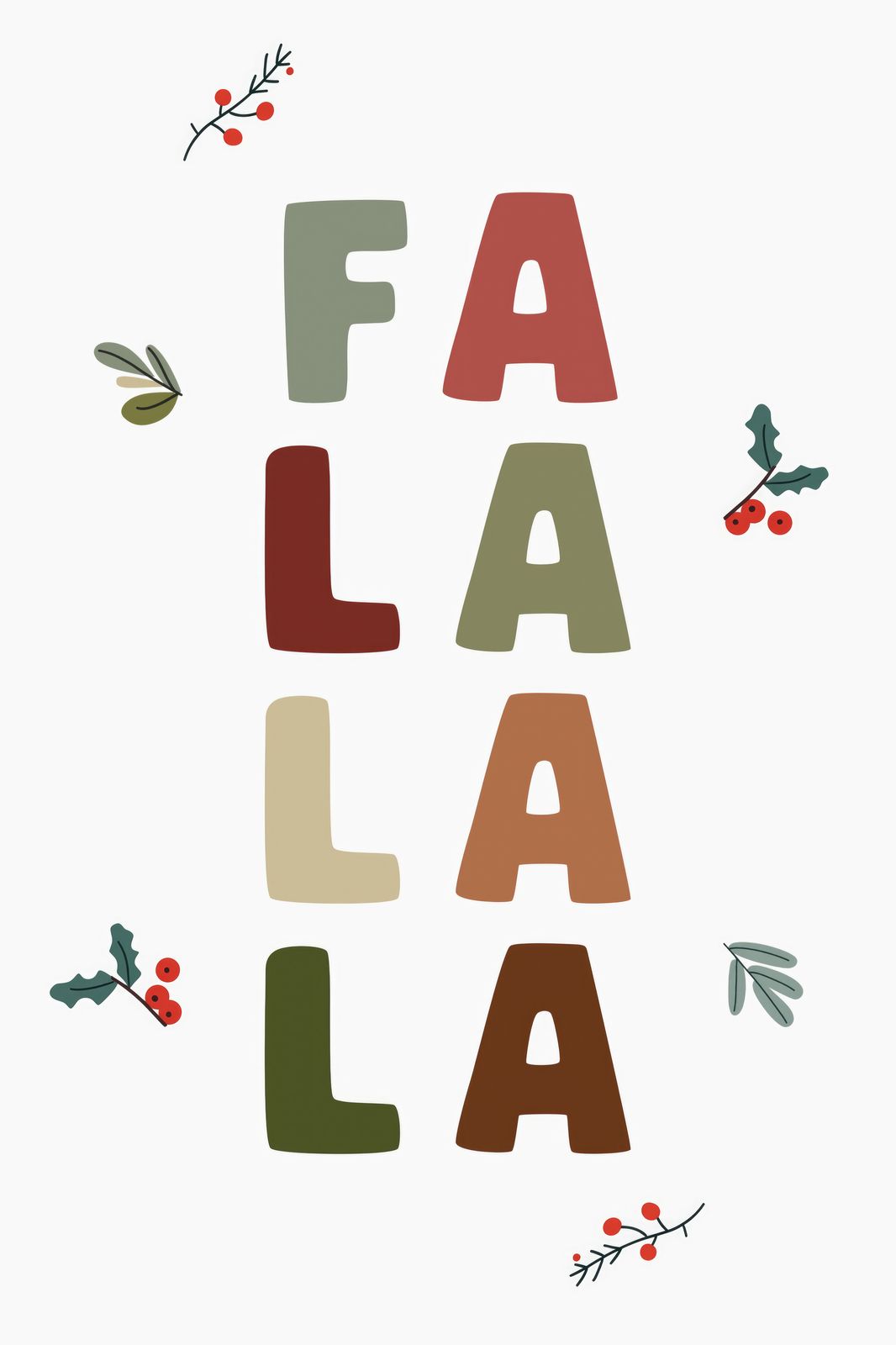 Poster - Helg Fa La La