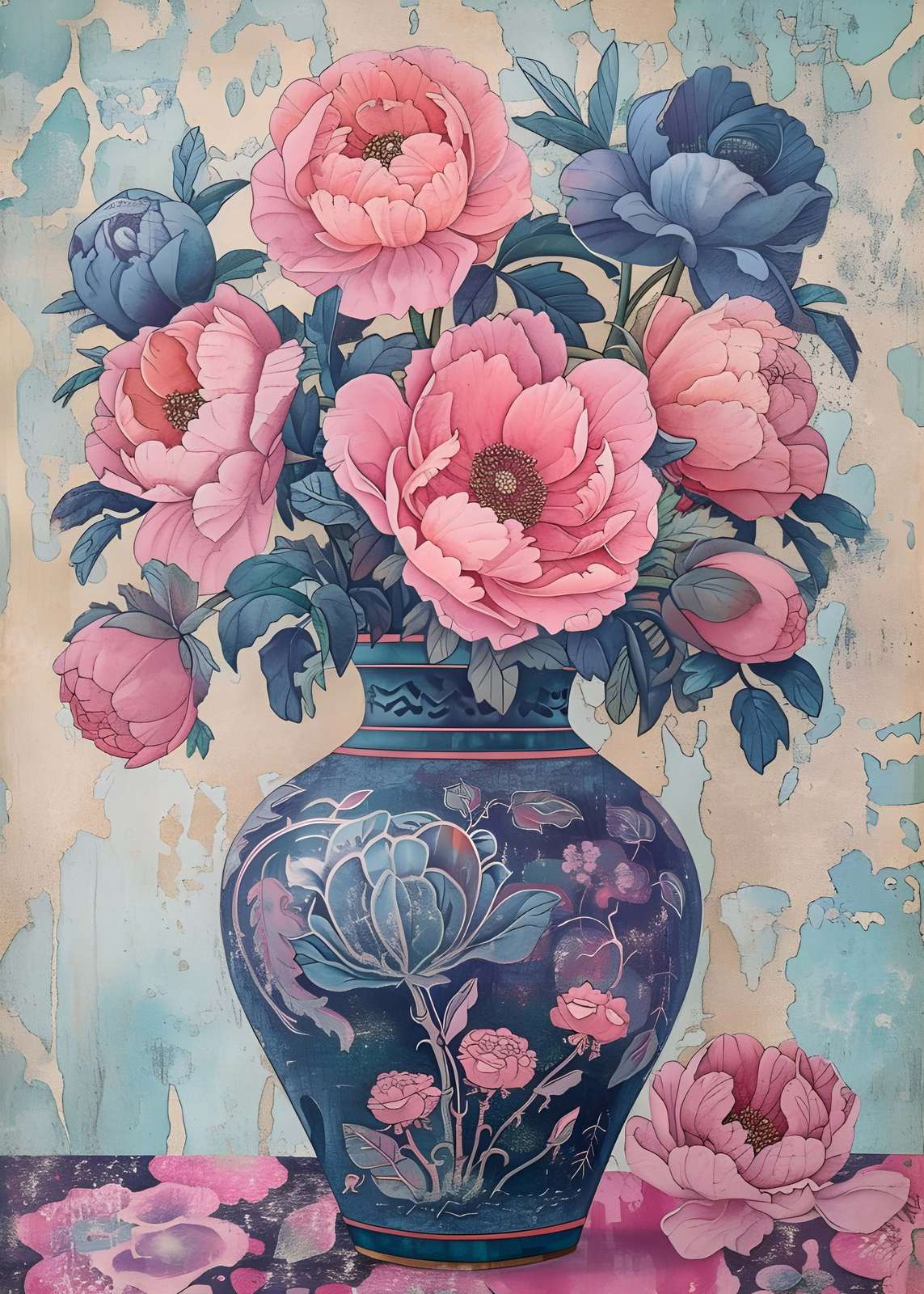 Poster - Blomstervas Design