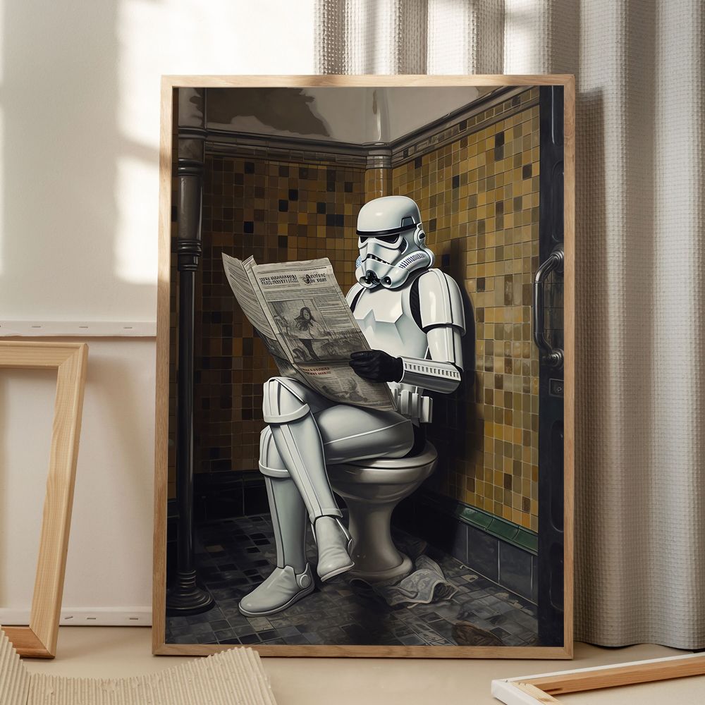 Stormtrooper Badrumsposter