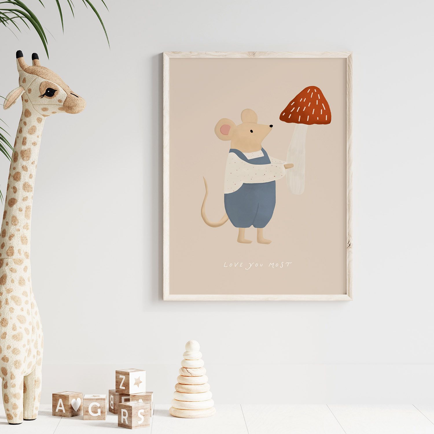 Poster - Mus och Svamp