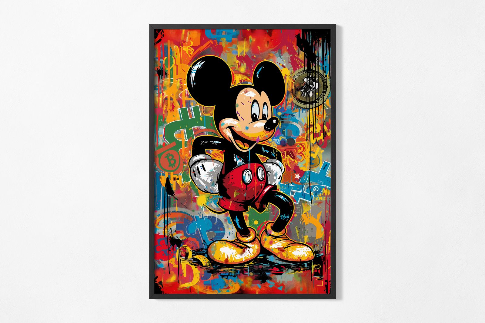 Poster - Musse Pigg Konst