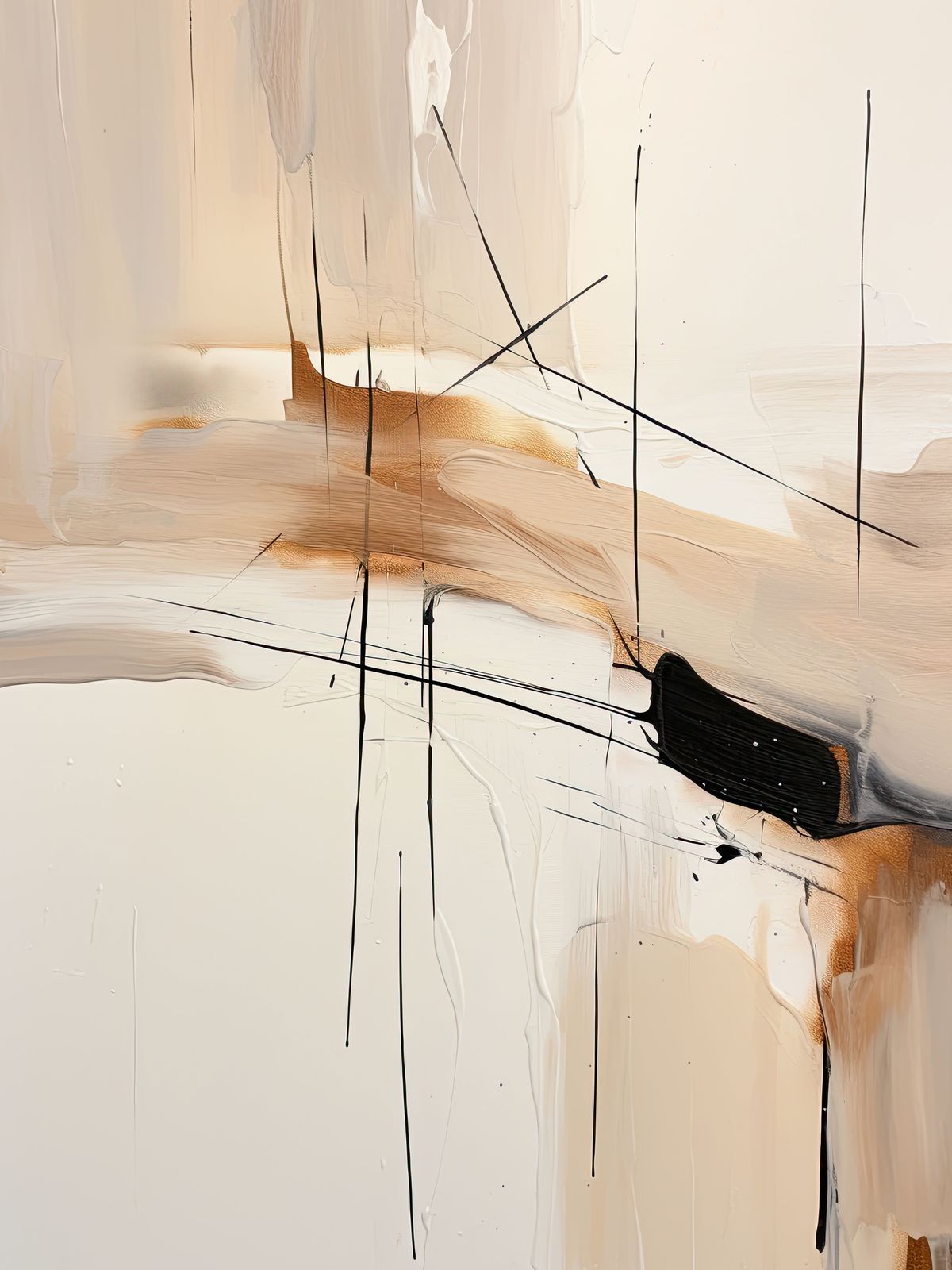 Poster - Abstrakta Linjer