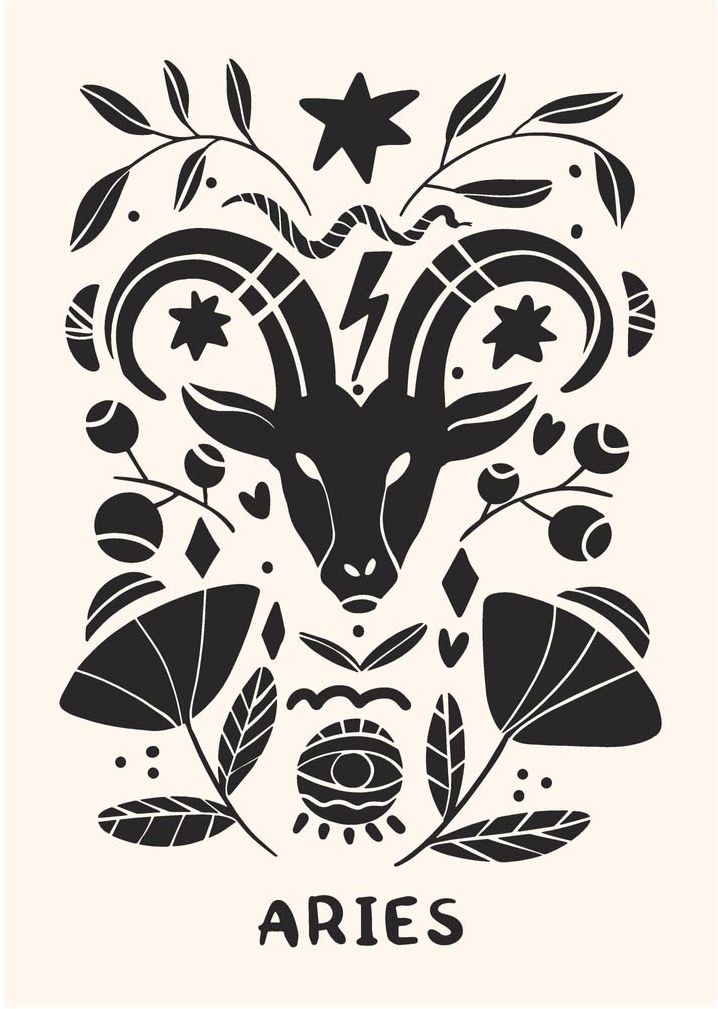 Poster - Vädurens Tecken Design