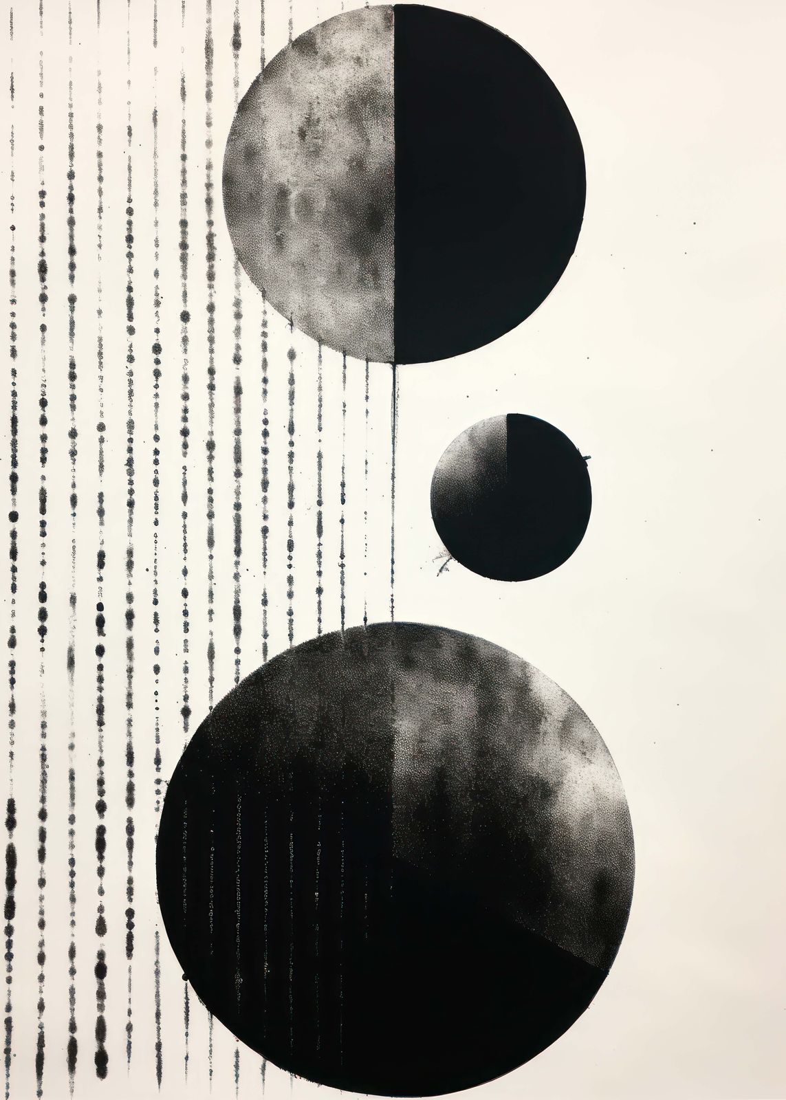 Poster - Abstrakta Cirklar
