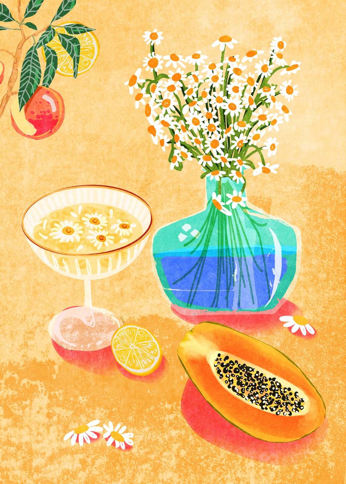 Poster - Blomsterstilleben