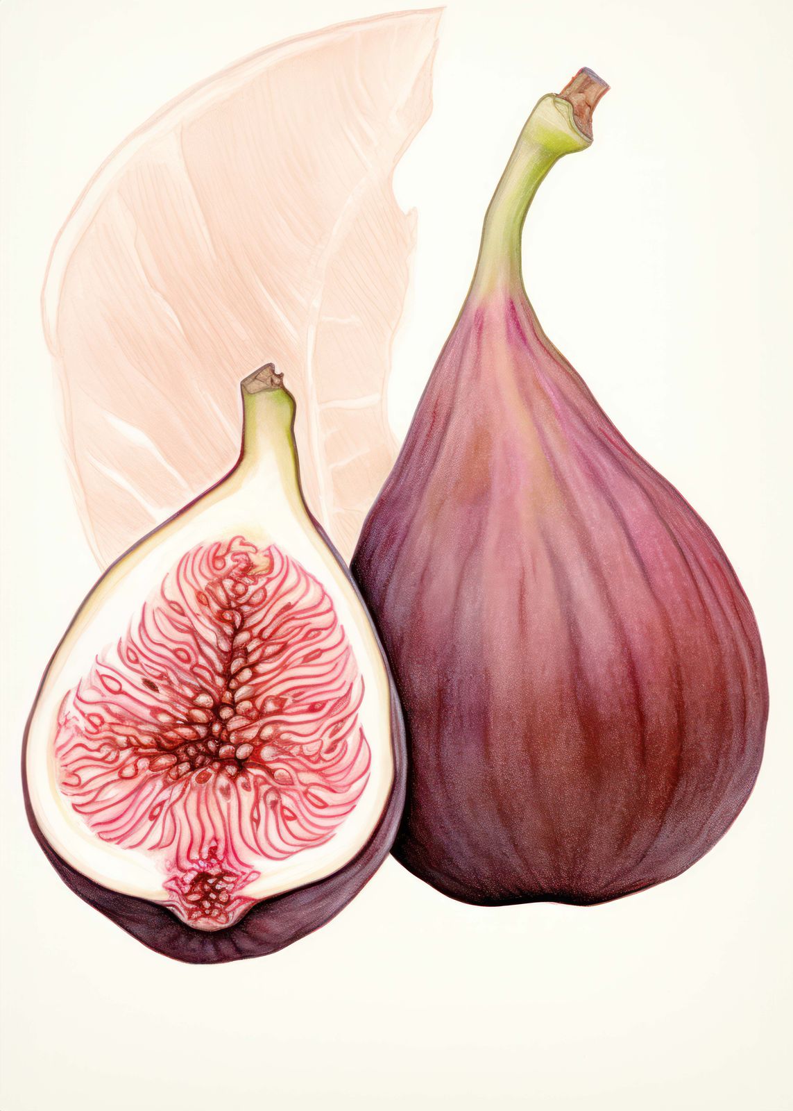 Poster - Fikonillustration